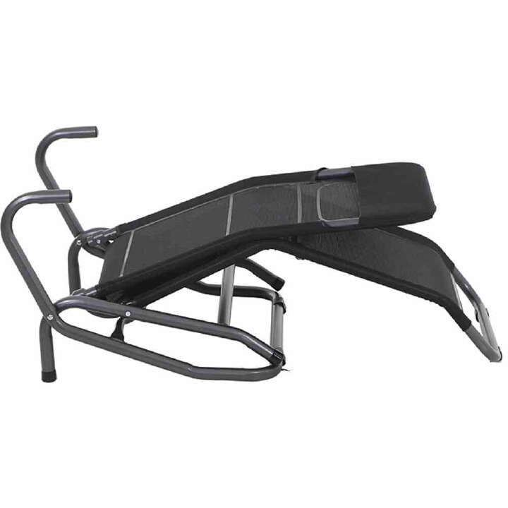 SIENA GARDEN Bito Kippliege anthrazit / schwarz